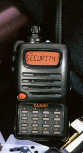 YAESU VX-10 z klawiaturą FTT-15.